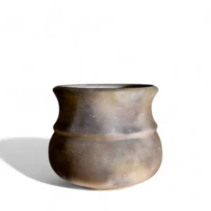 Rustic Handmade Ceramic Pot – Earthy Finish Decorative Planter