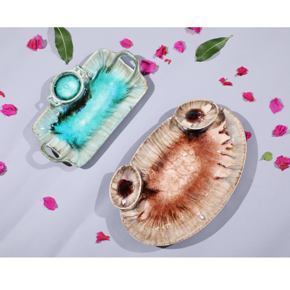 Aurora Drift Serveware Collection