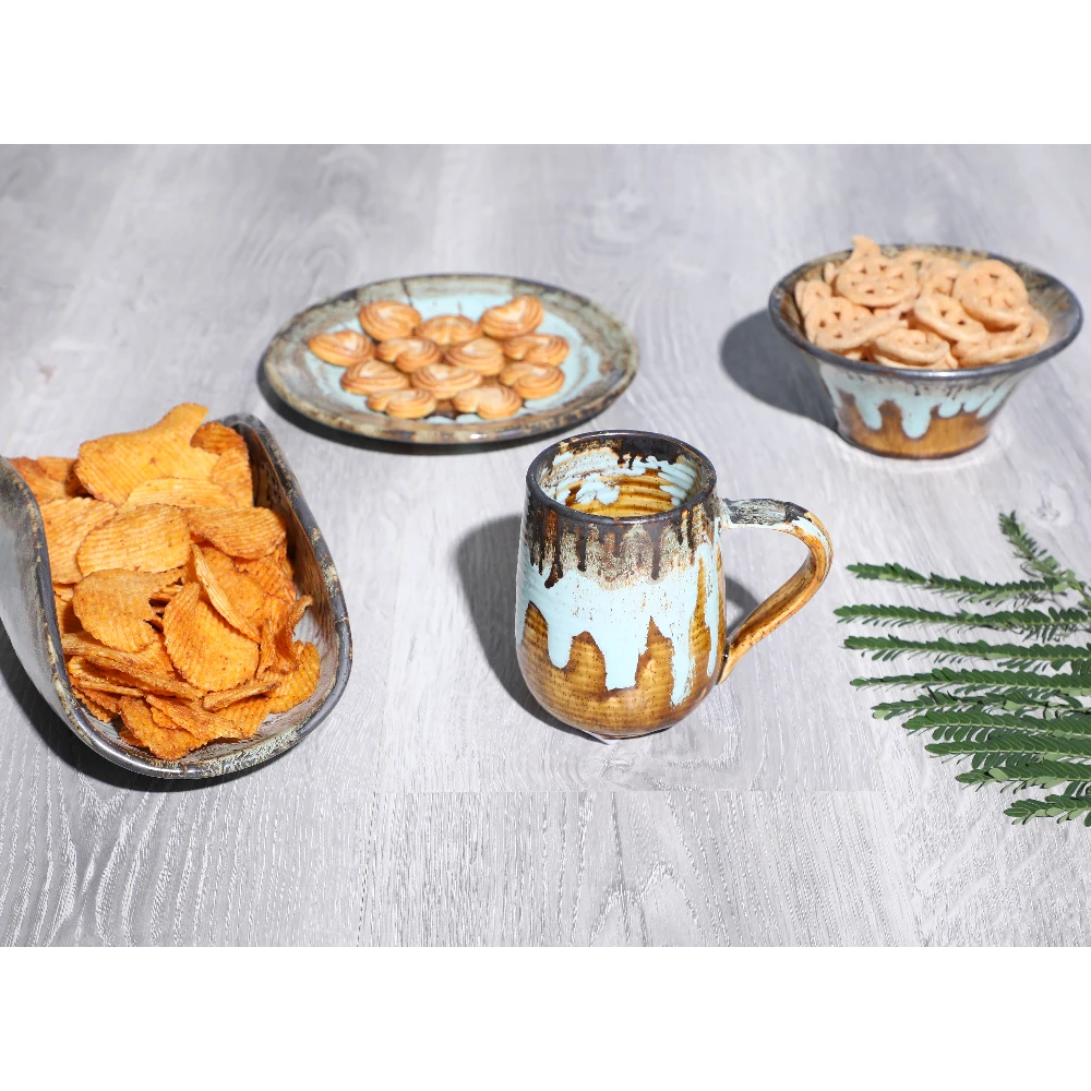 RusticaDrip Handcrafted Ceramic Mug