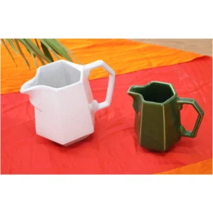 Facet Edge Ceramic Pourer