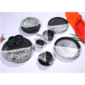 Obsidian Speckle Serveware Collection