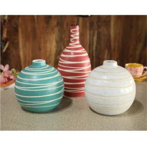 Orbit Form Decorative Vase Collection