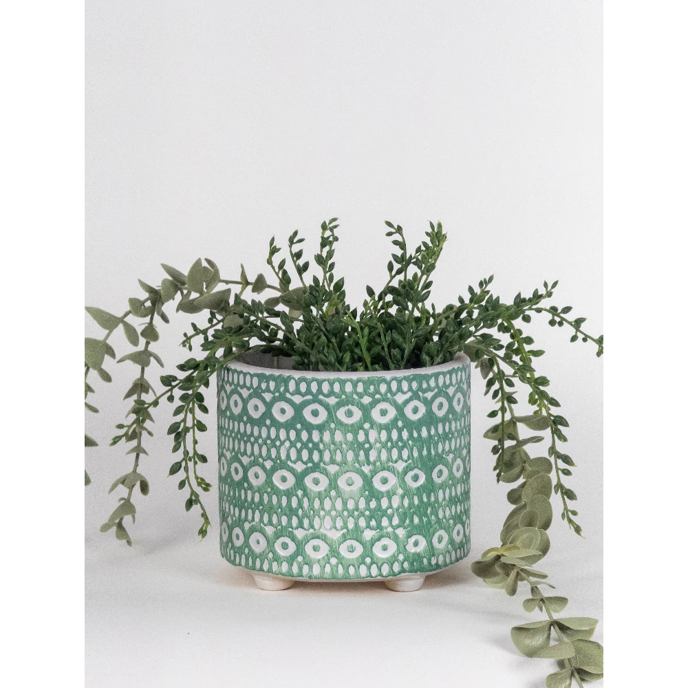 Emerald Dot Luxe Planter