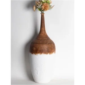 Terracotta Drift Tall Bottle Vase